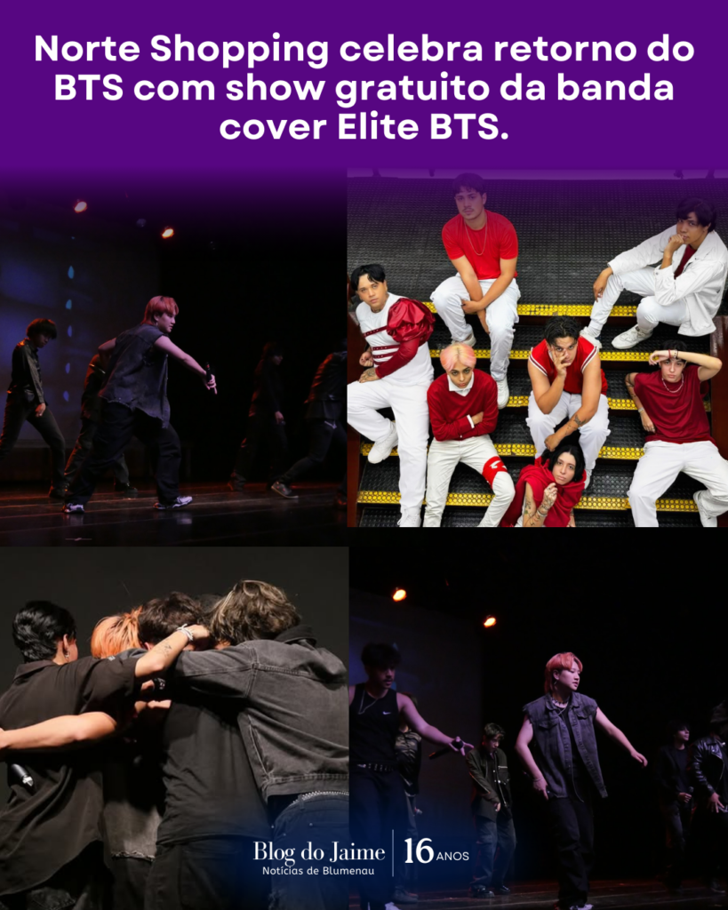 Norte Shopping celebra retorno do BTS com show gratuito da banda cover ...
